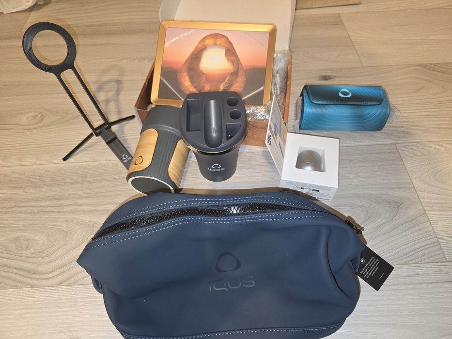 Vand lampa veghe , cana,mini boxa,scrumiera de masina,stand telefon magnet,husa Iqos Nou