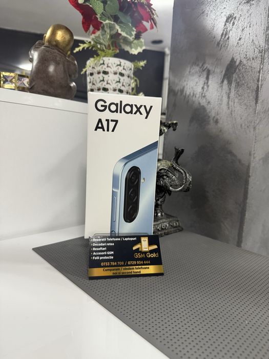 Vand samsung a17 blue de 128 gb sigilat