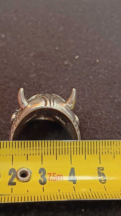 Сребърен пръстен проба 925 с диаманти