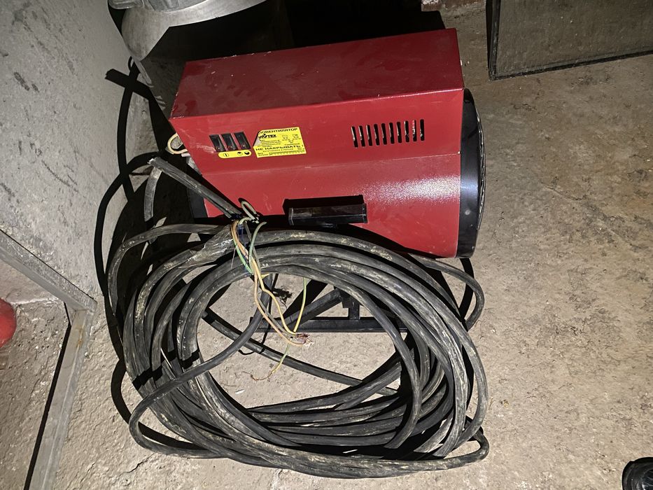 Продам тепловентилятор 380в