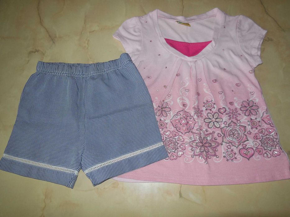 Lot 6 hainute de vara pentru fetite de 2- 3 ani