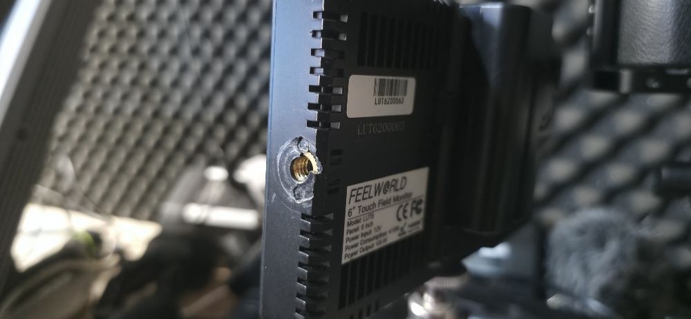 Monitor 6 "4k Feelworld ultra bright