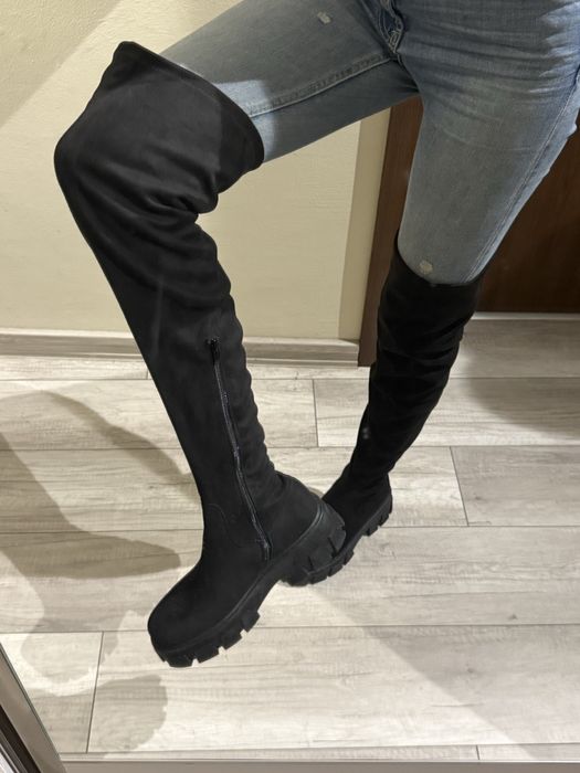 Велурени ботуши чизми