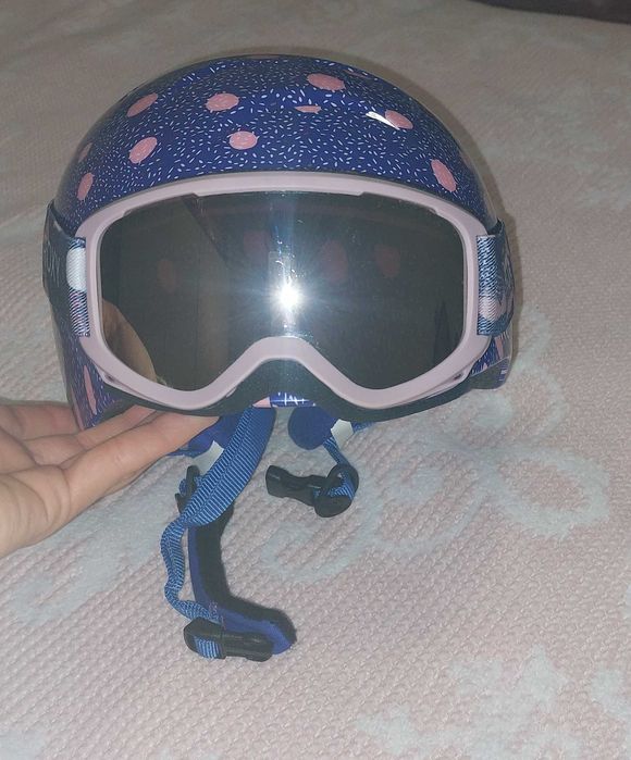 Roxy каска и ски маска детски