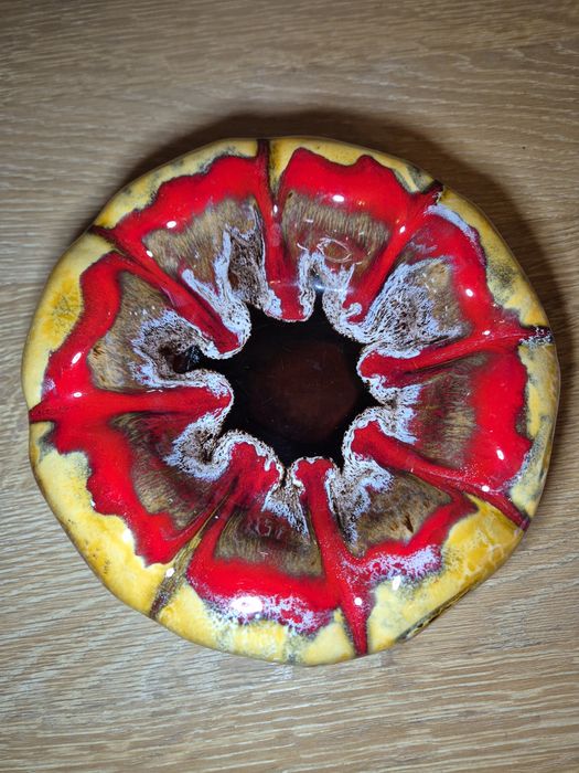 Scrumiera mare ceramica Vallauris anii 1950