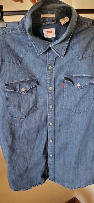 Camasa de blugi Levi's albastra