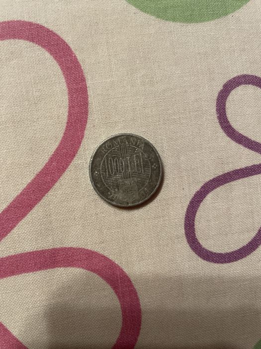 Moneda 1000 lei, 2004, Constantin Brancoveanu, rara