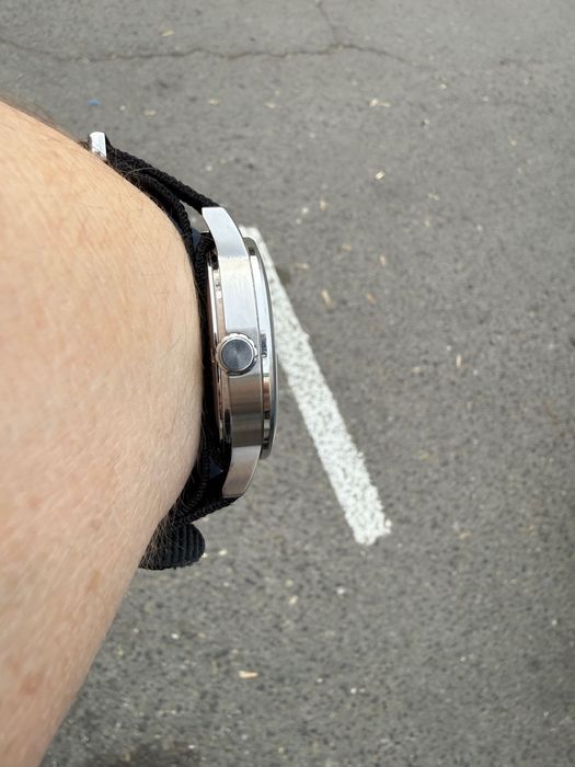 Citizen Avion Eco-Drive Black Leather AO9030-21E