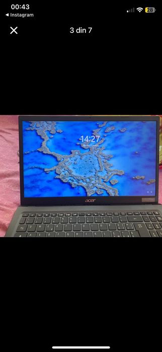 Vând laptop Acer 16 GB RAM cu 512 stocare