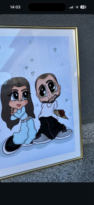 Tablou cuplu - Personalizat