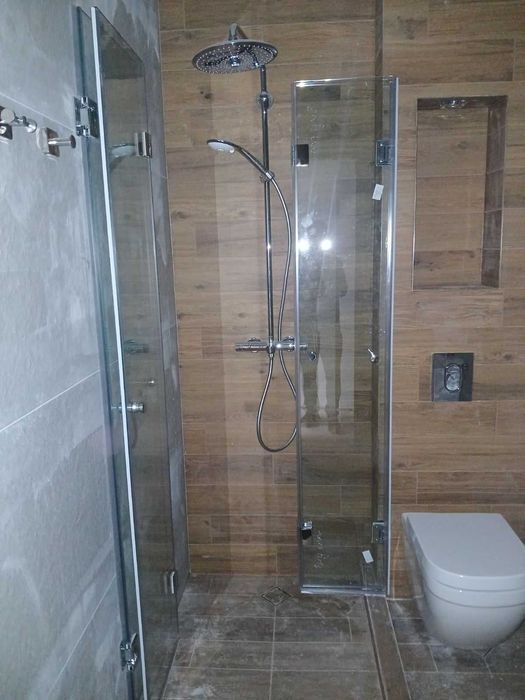 Параван за баня 6-8-10мм закалено стъкло