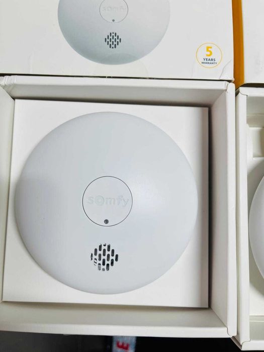 Detector de fum conectat Somfy 1870289 - Sirenă de 85 dB