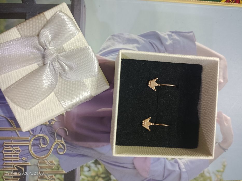 Детский сырга 1 грам