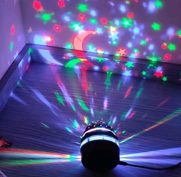 Нощна лампа с прожекция