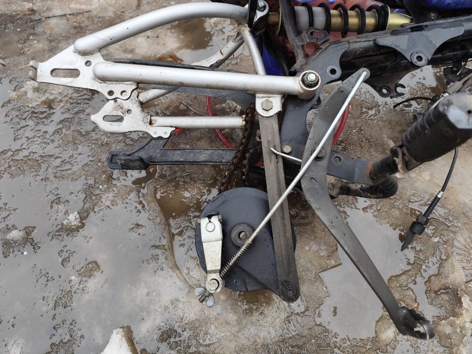 Yamaha PW80 cu motorul spart