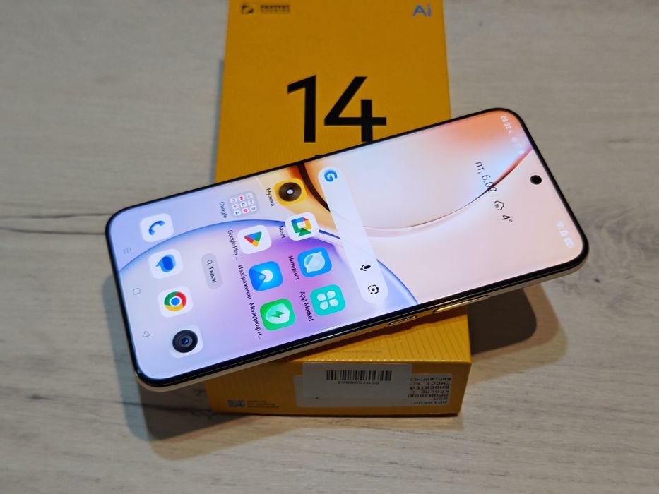 Като нов Realme 14 Pro+ 12 GB RAM 512 GB Гаранция