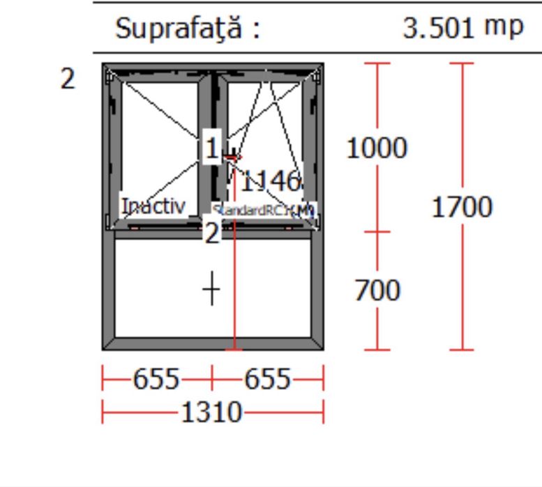 Geam termopan gri antracit