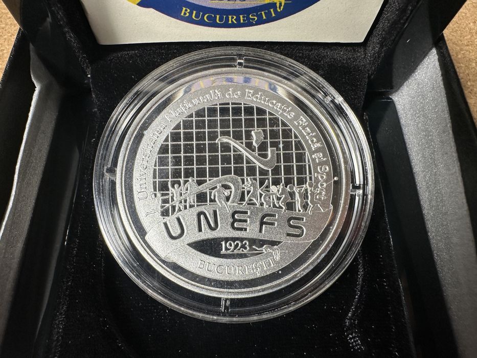Medalie argint 999 47g Proof UNEFS