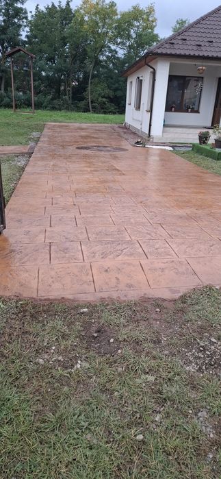 Beton amprentat/ elicopterizat,pavaj, pavele, construcții borduri