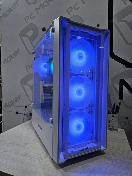 Корпус новый белый ATX