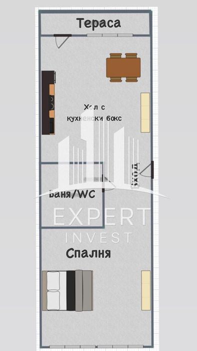 Продава се Двустаен апартамент в Варна, Аспарухово - 45 кв.м за 2067 €/кв.м - Снимка #8