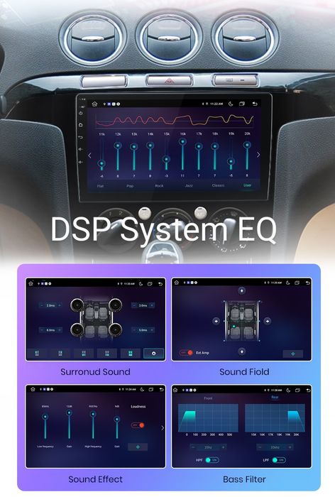 Navigatie Android dedicata FORD S-MAX (2007-2015).