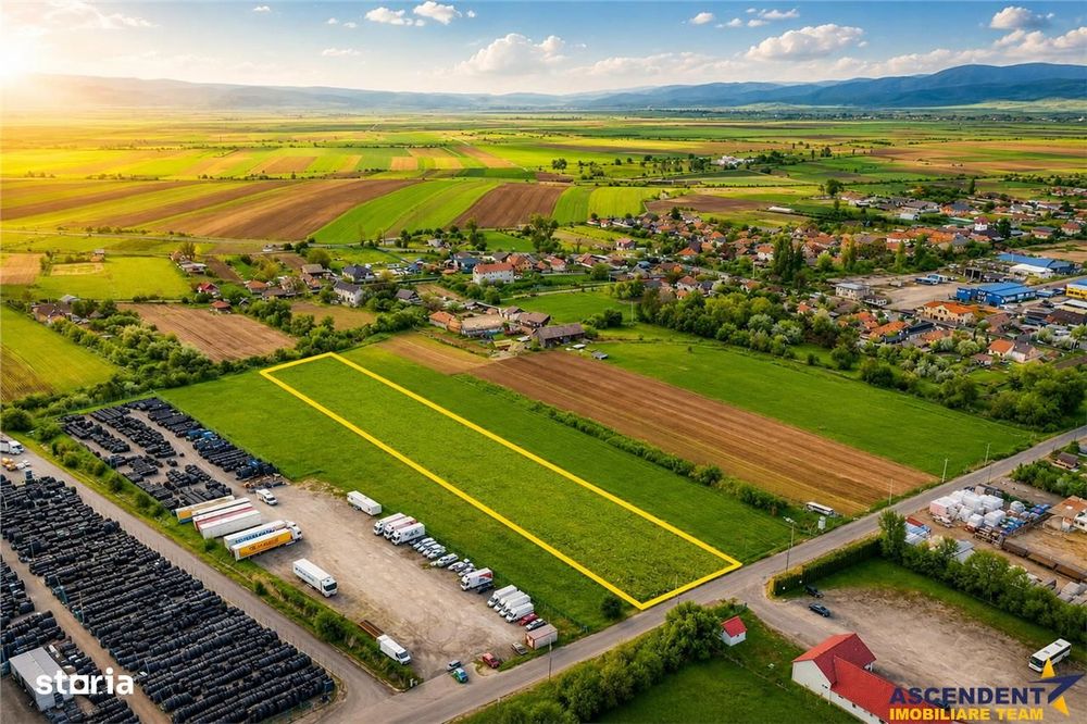 FILM! 5.000 mp teren, la marginea orasului Targu Secuiesc, aria indust