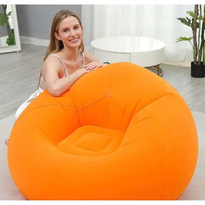 Последен брой! Ергономично надуваемо кресло, фотьойл, барбарон, пуф