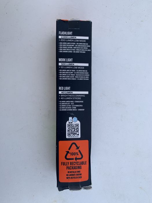 Slyde KING 2K/лед фенерче зареждаемо