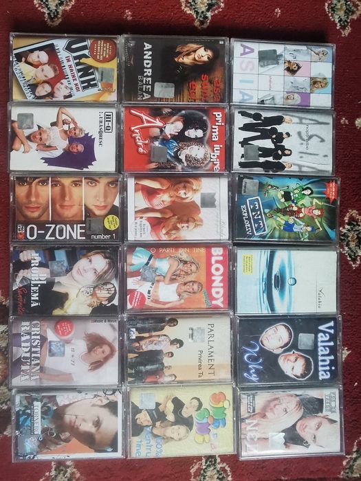 Casete audio originale romanesti