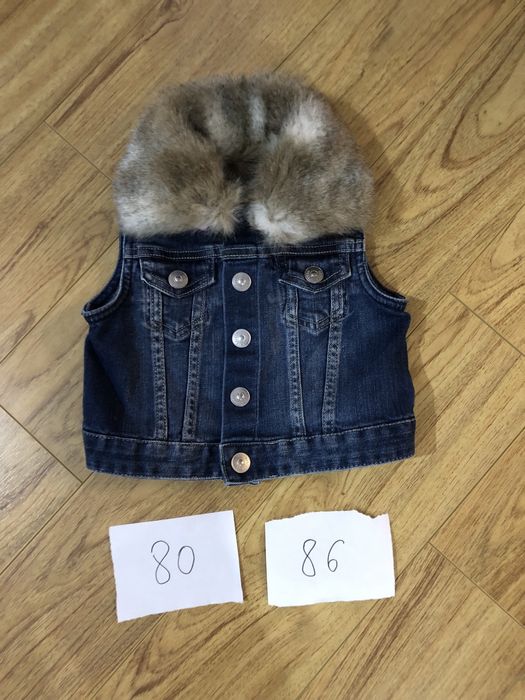 Vesta denim/ vesta groasa fete