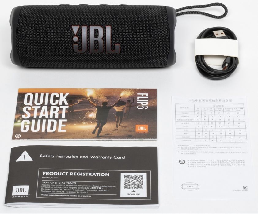 JBL FLIP 6 black оригинал