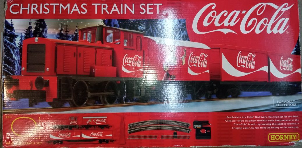 Coca cola 2024 train set