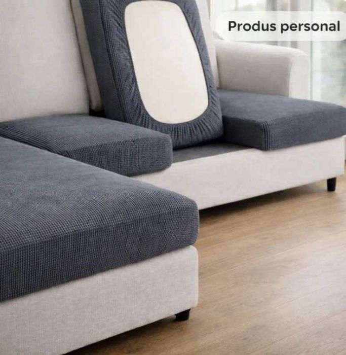 Husă elastică pentru canapea 4 piese