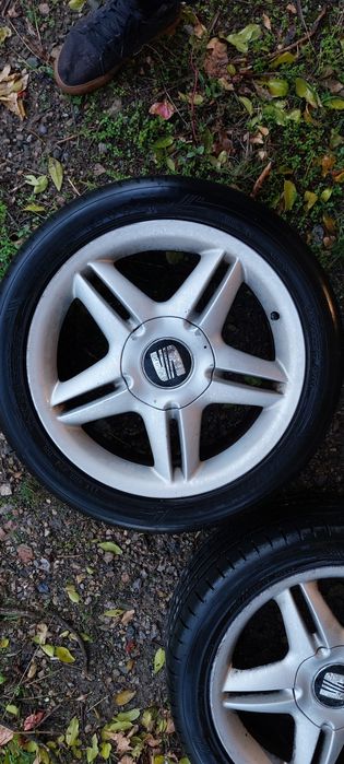 Джанти Seat Starfish 17' 5х100 с летни гуми Dunlop dot 2020