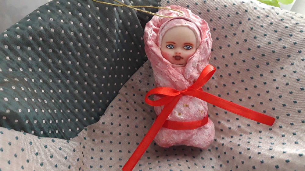 Пеленашка - ватная игрушка