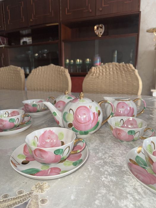 Форфоровый чайный сервиз СССР