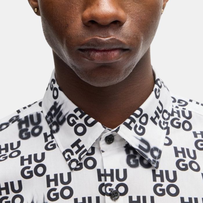 Оригинална мъжка риза Hugo Ermo 50534257