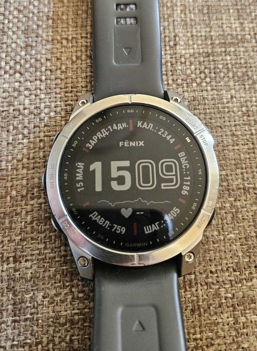 Garmin Fenix 7 часы: 230 000 тг. - Спортивные часы Алматы на Olx