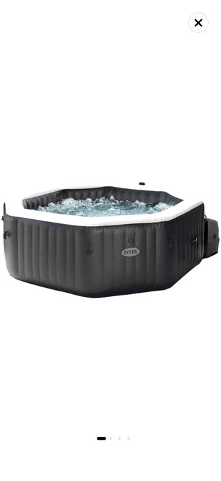 Piscina hidromasaj Intex Pure Spa Onyx 28462 capacitate 6 persoane