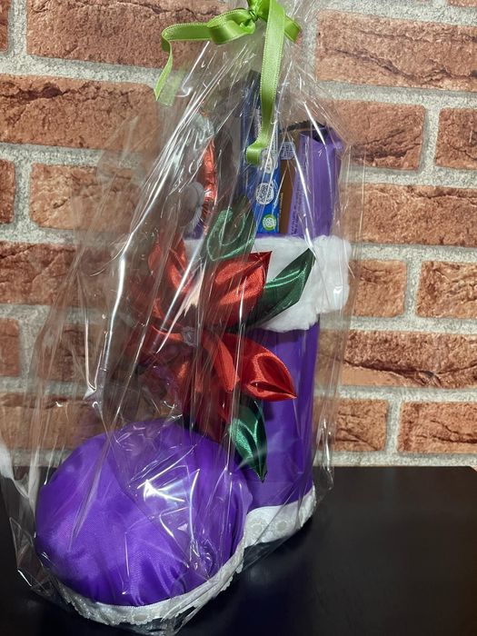 Coșuleț și ghetuțe cu dulciuri de Moș Nicolae