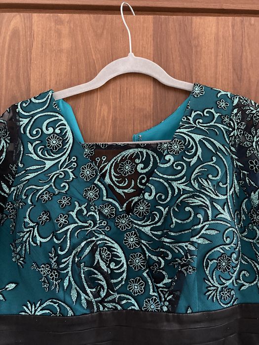 Rochie de ocazie, de nunta, marimea 44, culoare albastru