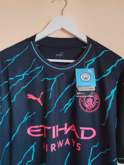 Tricou Fotbal Manchester City 2023-24 Third