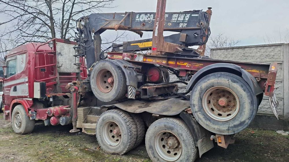 Vand camion transport lemn lung