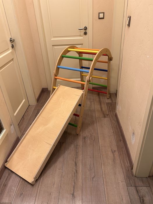 Модифициращ се Пиклер триъгълник с арка и пързалка