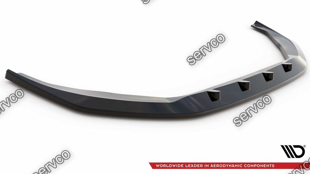 Prelungire splitter bara fata Audi S8 D5 2020- v7 - Maxton Design