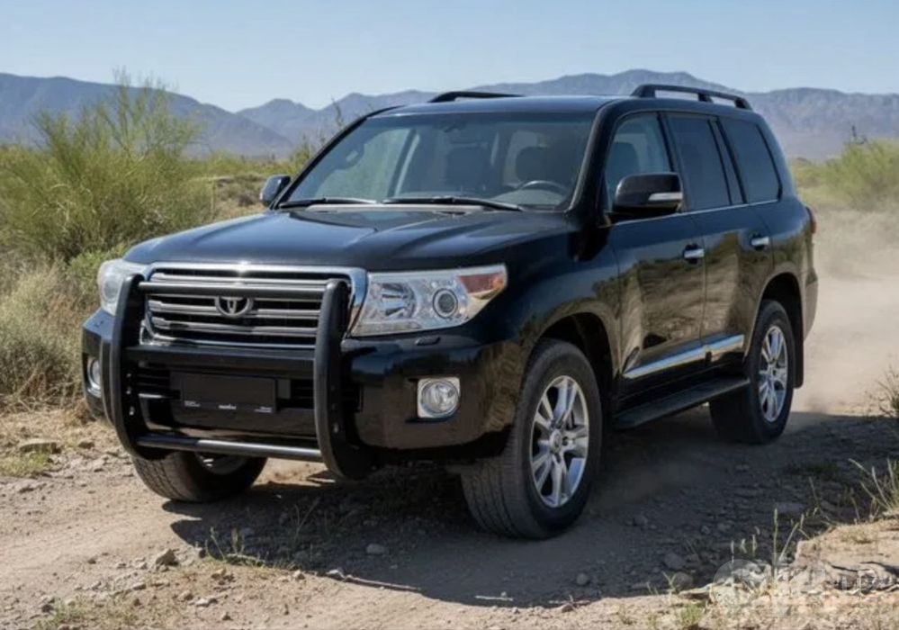 Защита бампера Toyota Land Cruiser 200