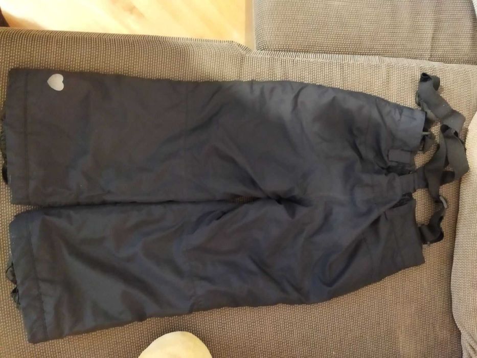 Детска ски грейка, черна 110/116, Lupilu