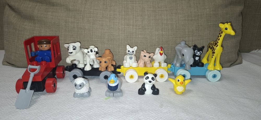 Lego duplo animale si tren