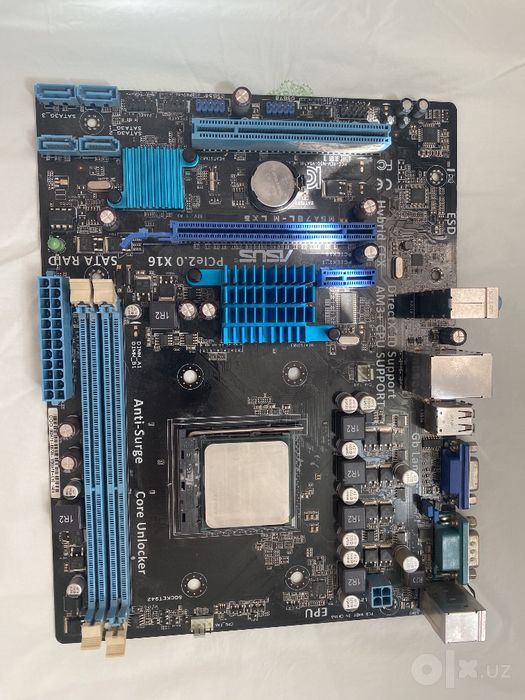 Комплект ASUS M5A78L-M LX3 + AMD FX-4350 (4.2 GHz) + 8GB DDR3